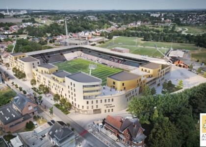 Stade Tondreau à Mons