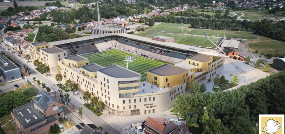 Stade Tondreau à Mons