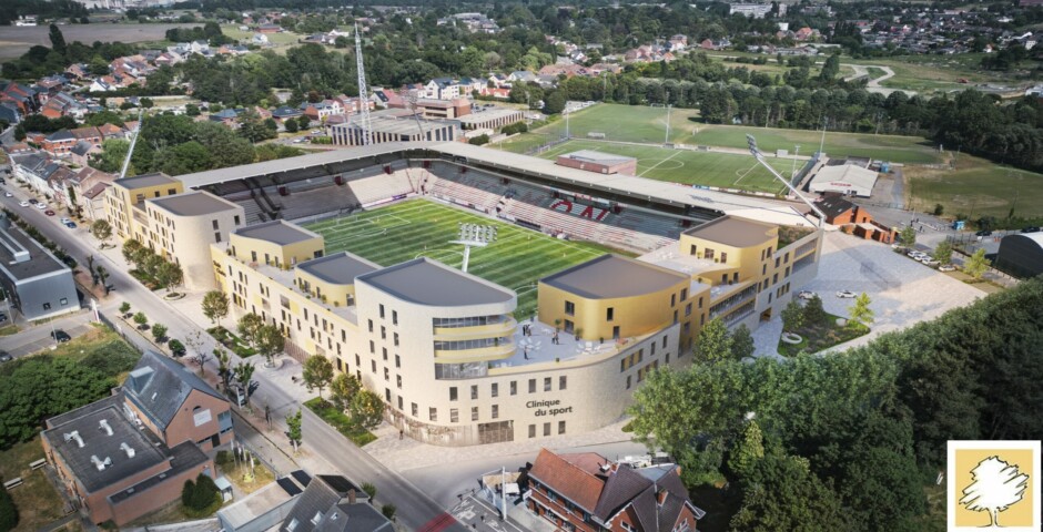 Stade Tondreau à Mons 