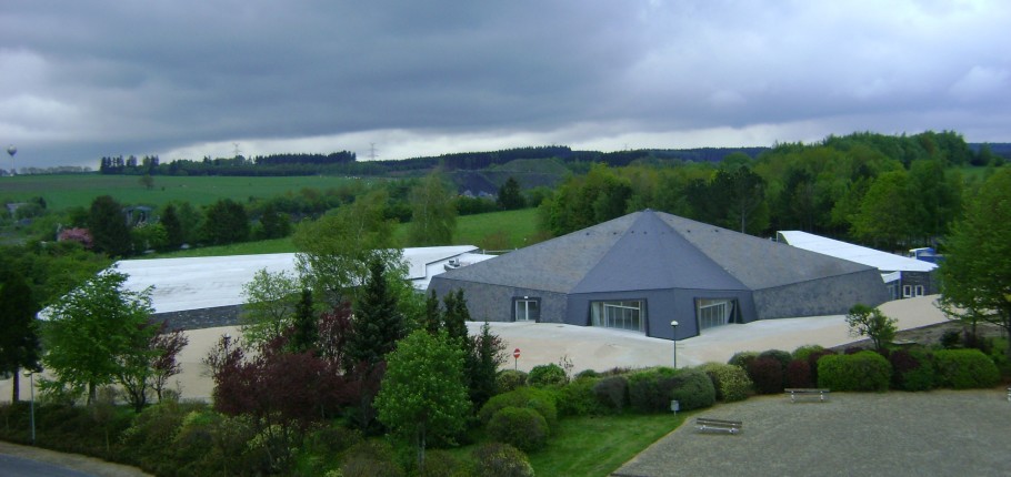 Réception du chantier des abords du musée à Bastogne