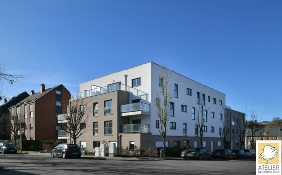 Reportage photo de l’immeuble à appartements de Salzinnes
